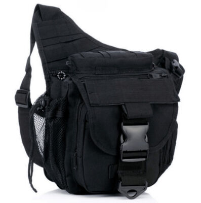 7L Tactical Crossbody Sling Bag 900D Oxford Anti Snag Shoulder Pack For Cycling